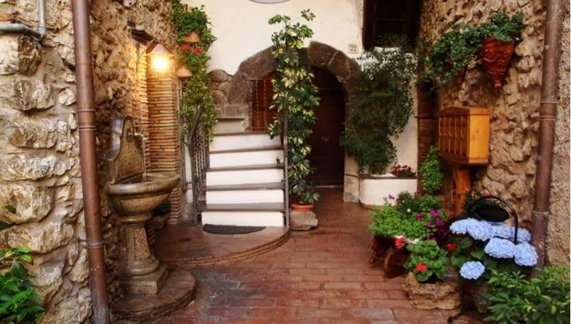 Villa La Loggetta Di Apricus à Olevano Romano Extérieur photo